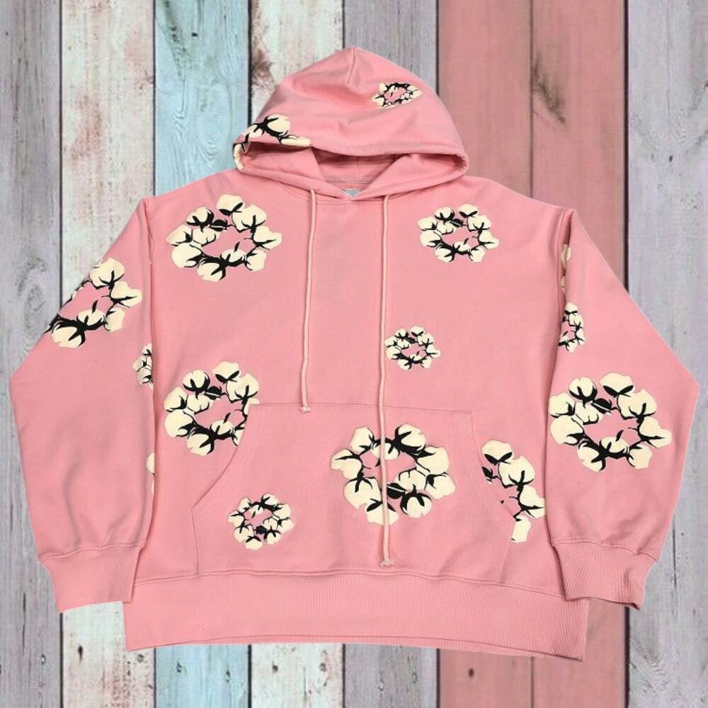 Classic Women's Denim Tears Hoodie Pink